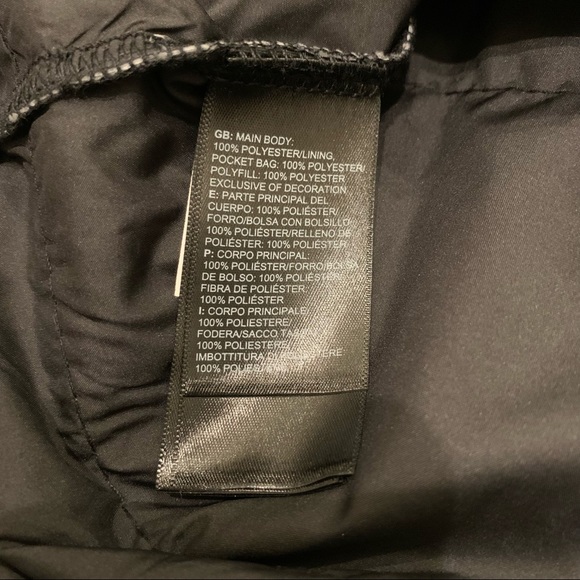 Girls North Face Riit Fleece pullover hoodie black white Large 14 - Picture 9 of 9